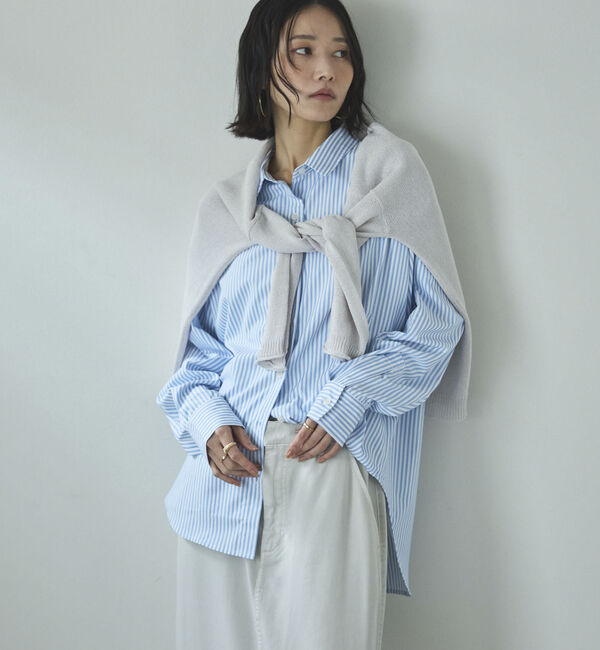 Doux archives「ベーシックストライプシャツ」|シャツ・ブラウス|