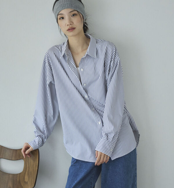 Doux archives「ベーシックストライプシャツ」|シャツ・ブラウス|
