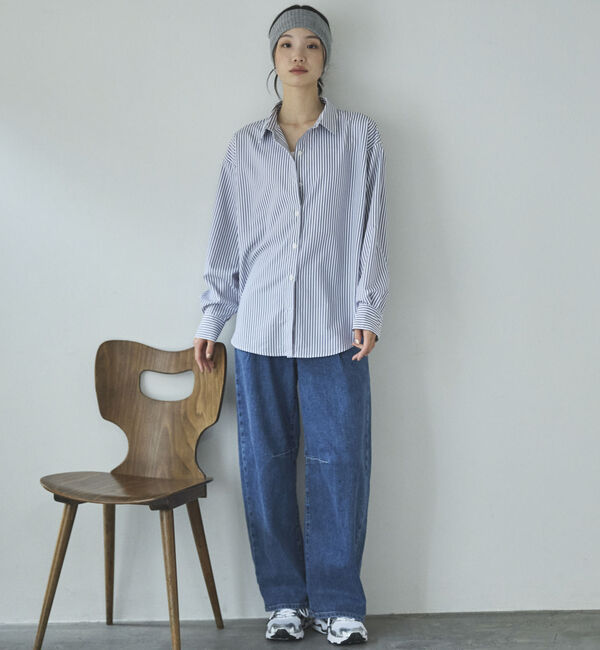 Doux archives「ベーシックストライプシャツ」|シャツ・ブラウス|
