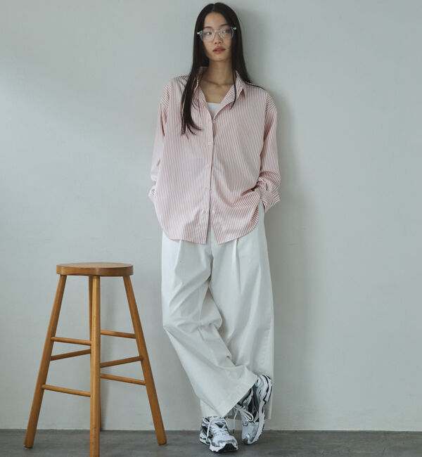 Doux archives「ベーシックストライプシャツ」|シャツ・ブラウス|