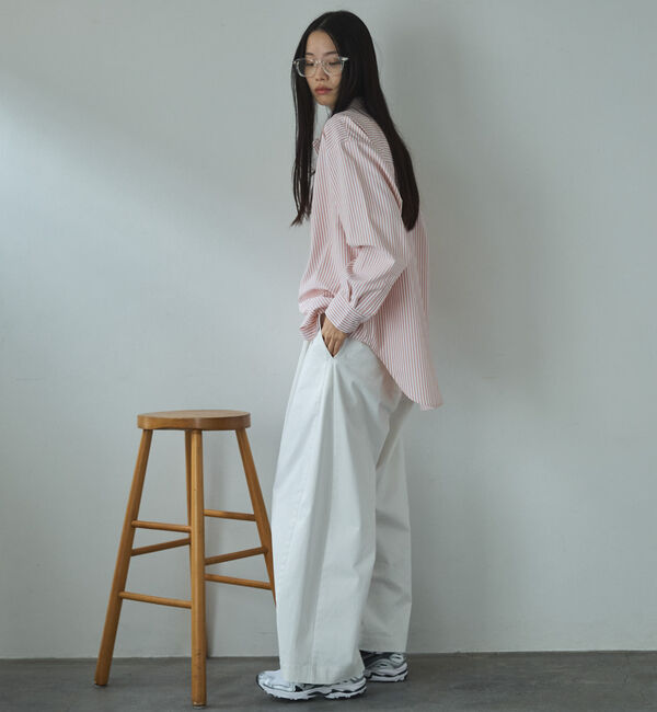 Doux archives「ベーシックストライプシャツ」|シャツ・ブラウス|