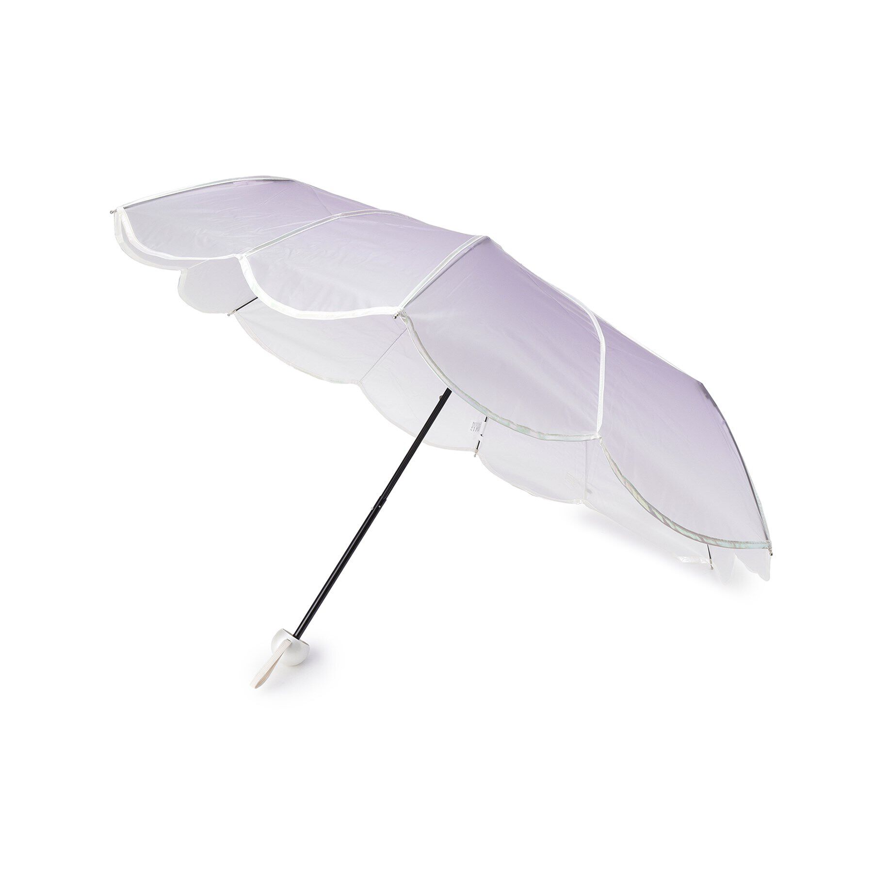 SHOO･LA･RUE「【雨傘/ビニール傘/折りたたみ傘】【Wpc．】マーメイドアンブレラ ミニ」|傘|ラベンダー(080)