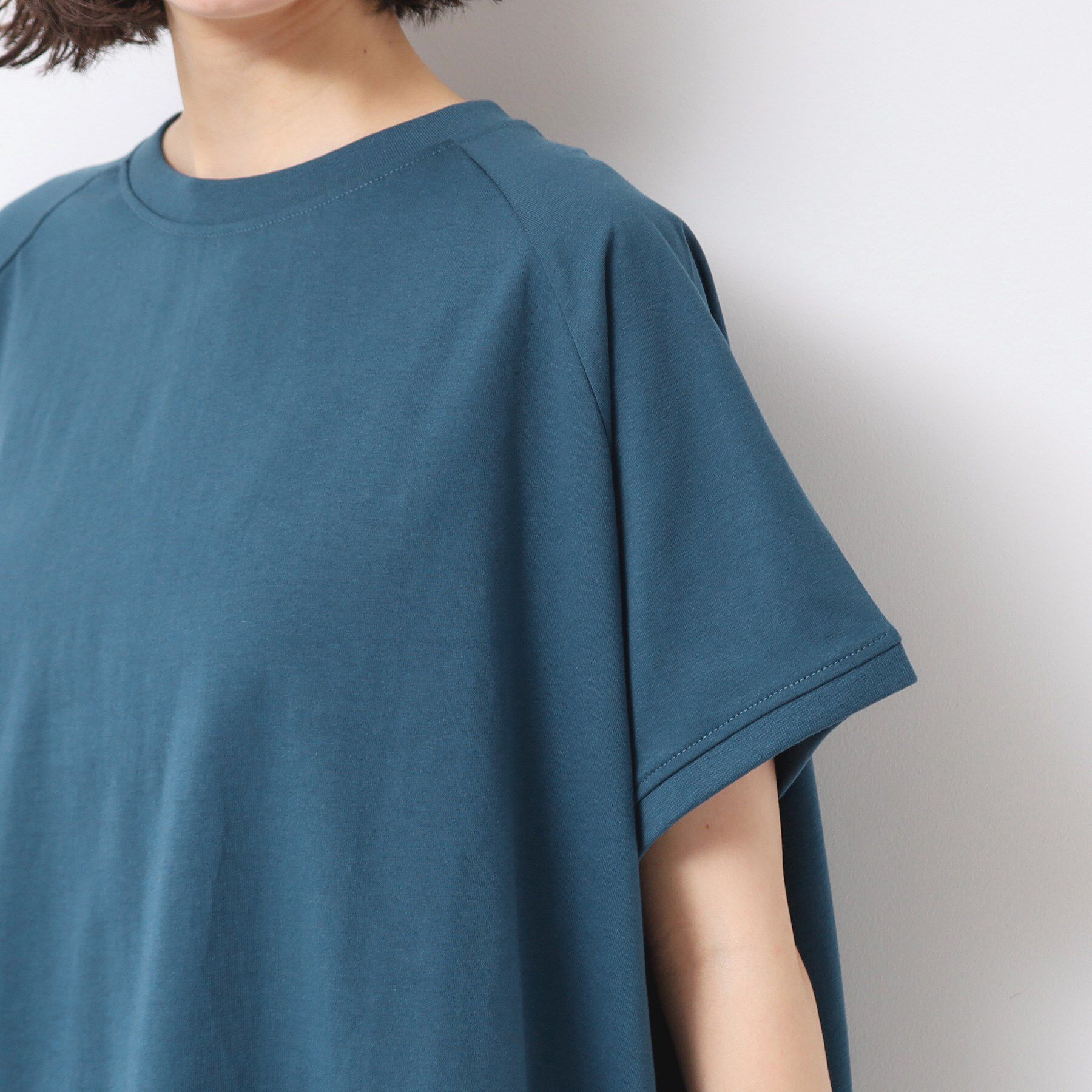 Dessin「【洗える】ワイドラグランスリーブカットソー（XS～L）」|Tシャツ・カットソー|