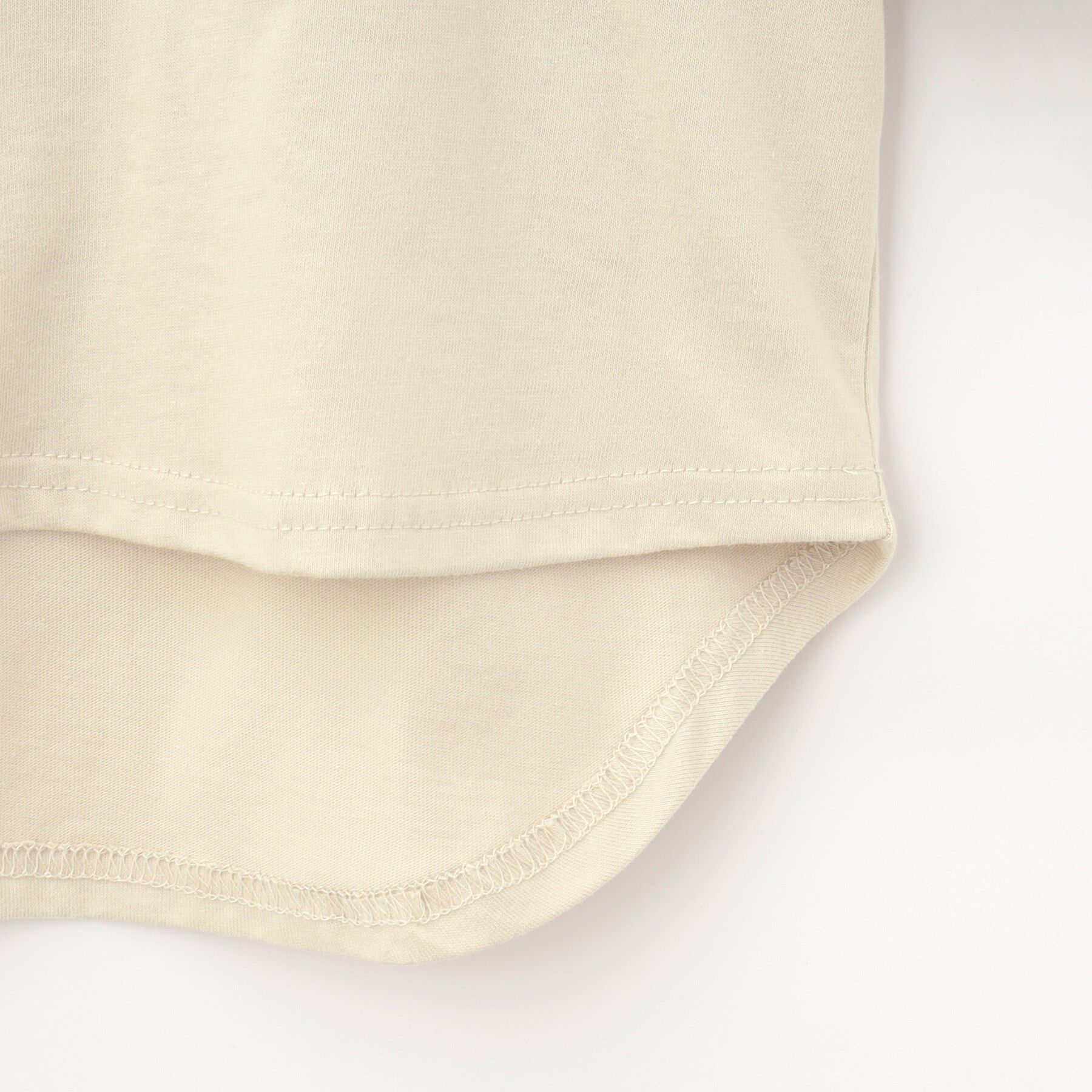 Dessin「【リンクコーデ/洗える】箔プリント7分袖Tシャツ」|Tシャツ・カットソー|