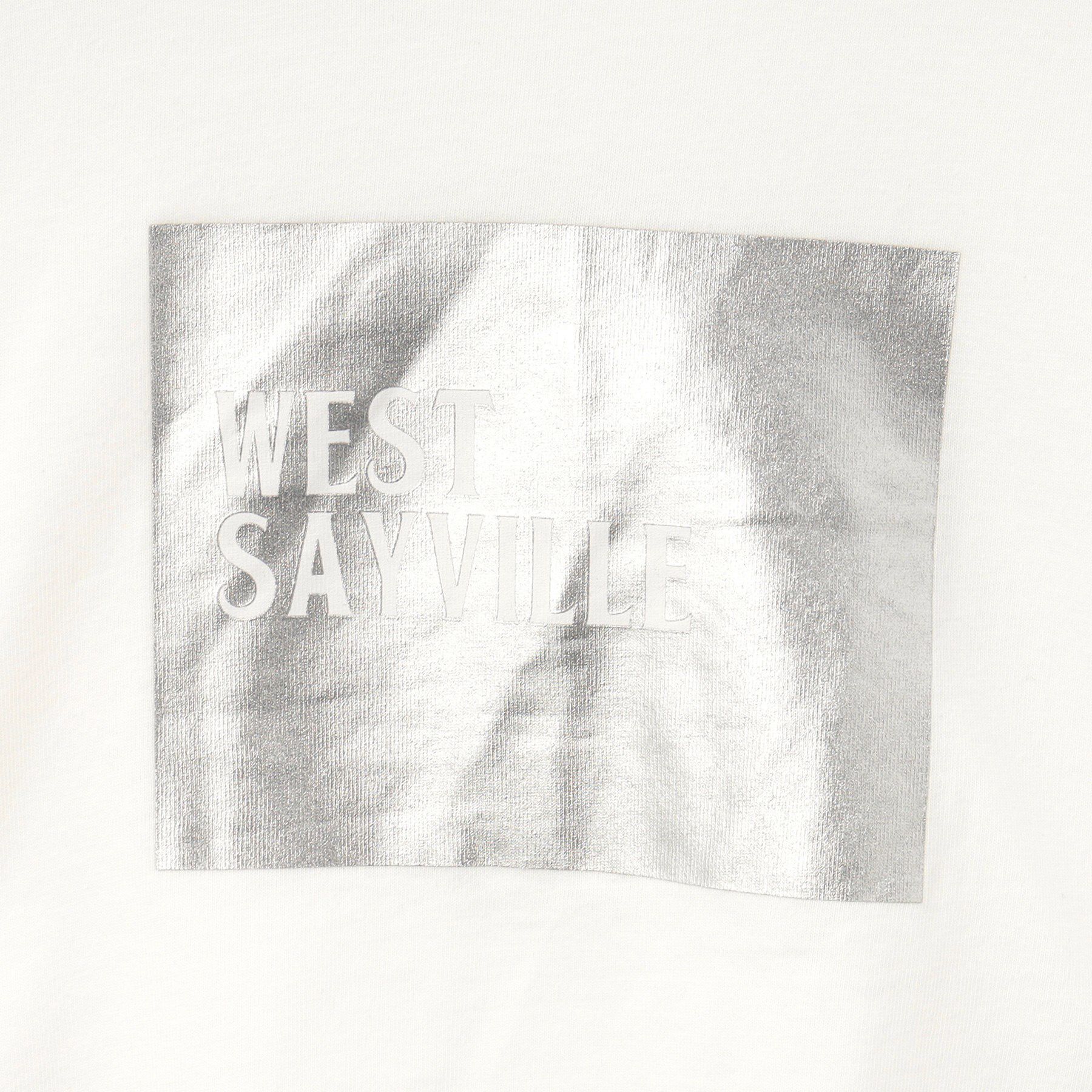 Dessin「【リンクコーデ/洗える】箔プリント7分袖Tシャツ」|Tシャツ・カットソー|