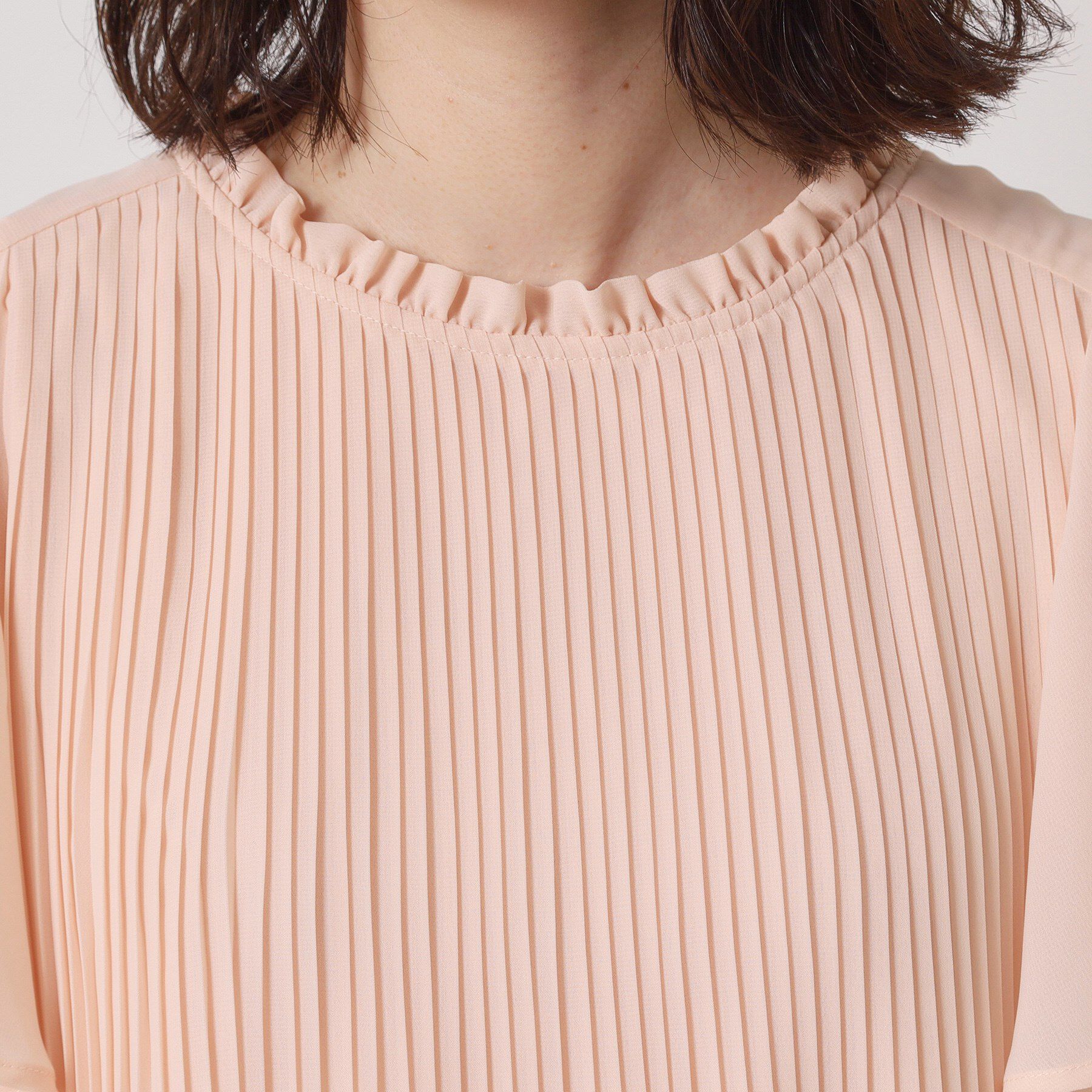 ITS&rsquo;DEMO「【手洗い可】プリーツブラウス」|シャツ・ブラウス|