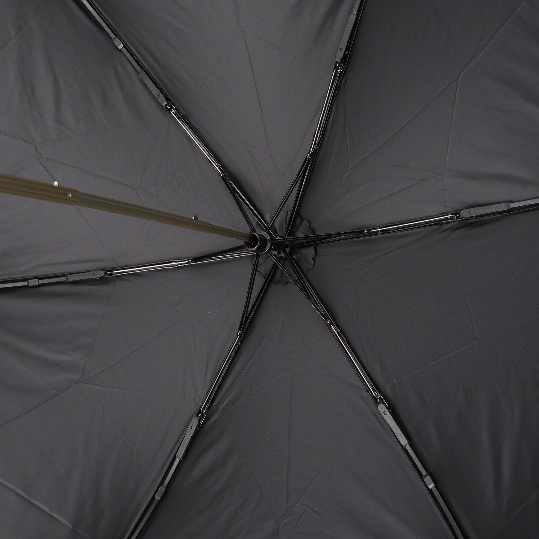 Ober Tashe「pink trick/ピンクトリック 遮光率100％！デニム風フリル折りたたみ日傘　(晴雨兼用)」|傘|