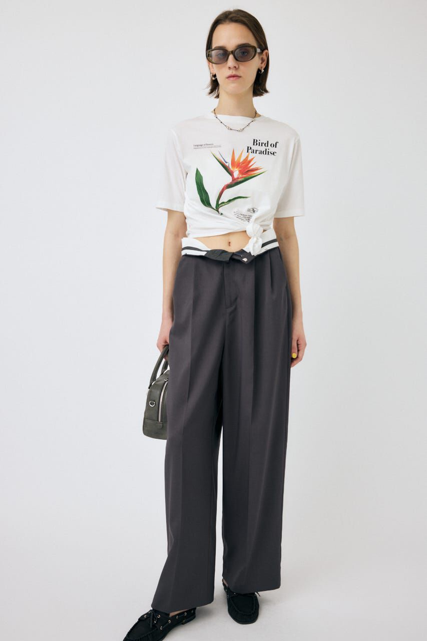 MOUSSY「TUCK トラウザーズ」|その他|