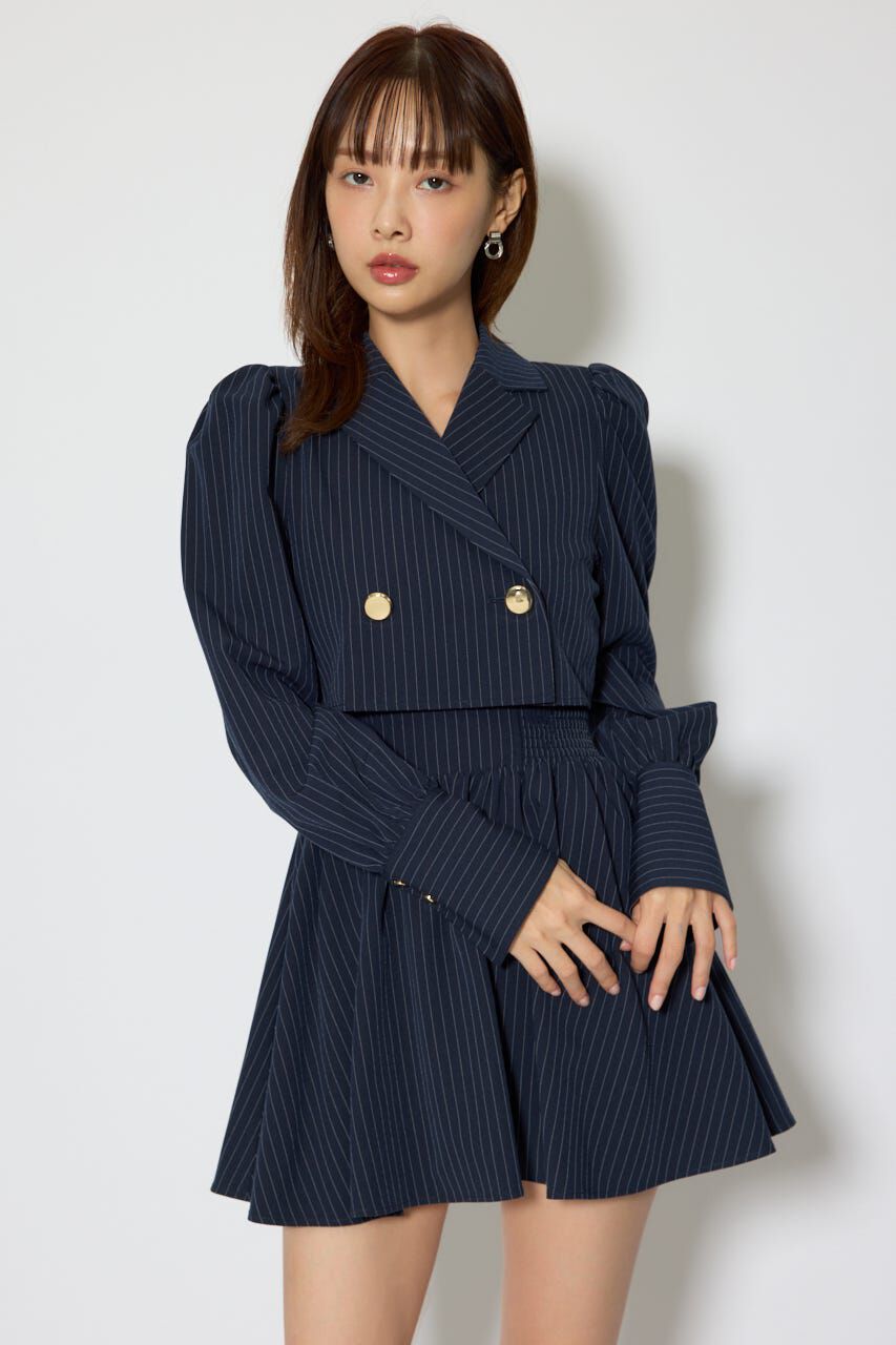 rienda「テーラードデザインミニワンピース」|ワンピース|