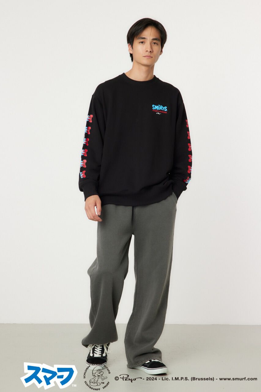 RODEO CROWNS「(THE SMURFS)Xmasスウェットトップス」|パーカー|