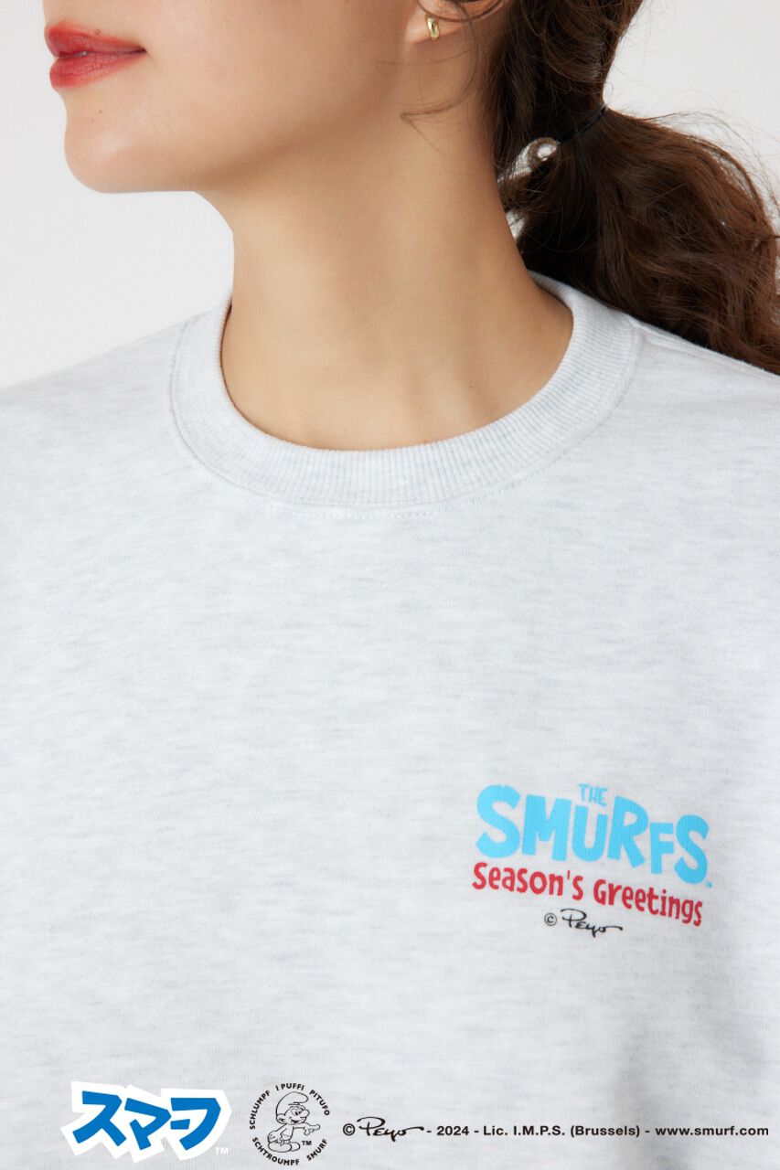 RODEO CROWNS「(THE SMURFS)Xmasスウェットトップス」|パーカー|