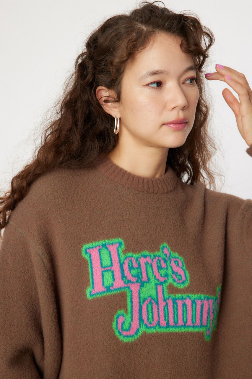 RODEO CROWNS「タイポグラフィニットトップス」|ニット・セーター|