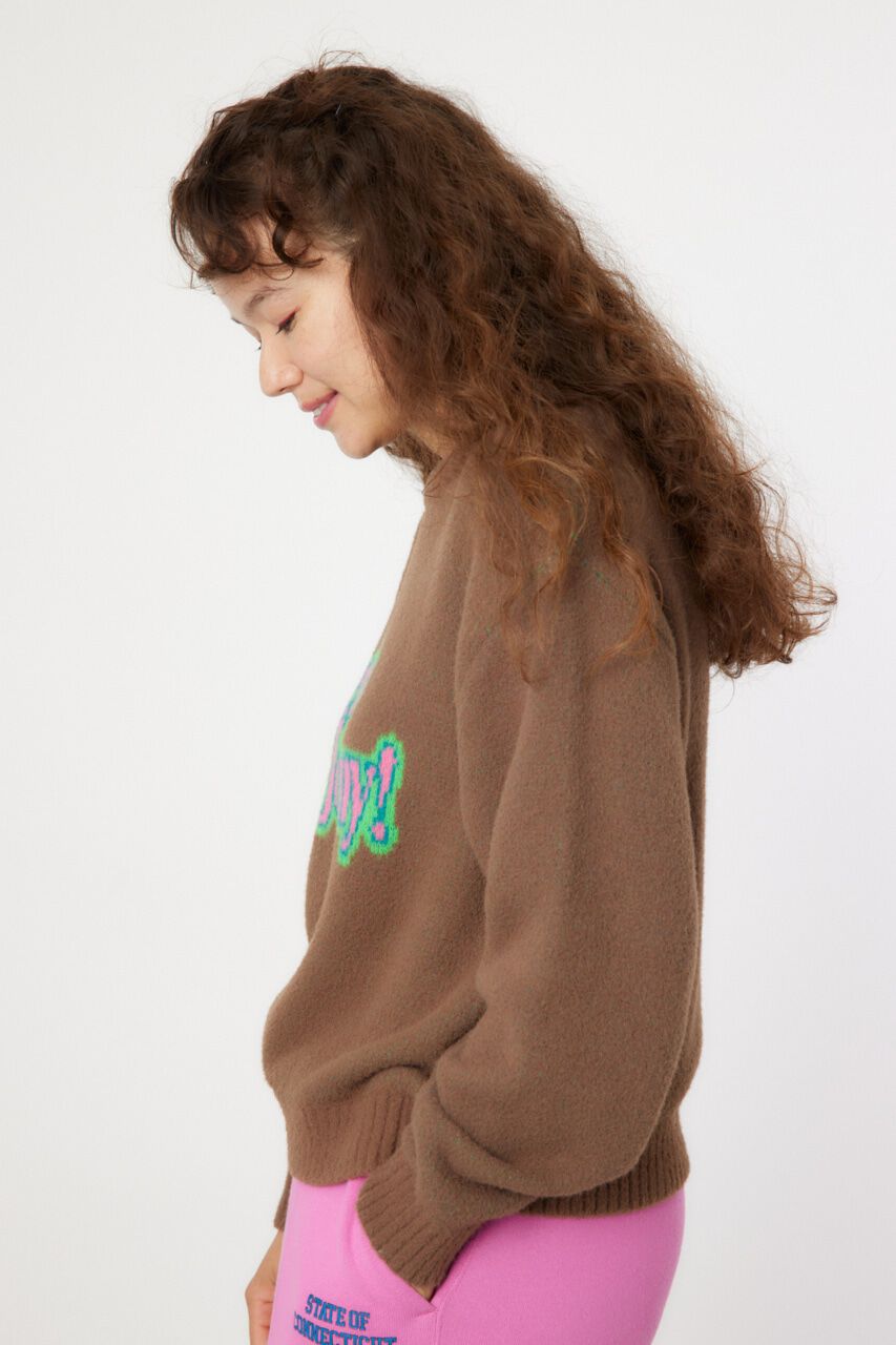 RODEO CROWNS「タイポグラフィニットトップス」|ニット・セーター|