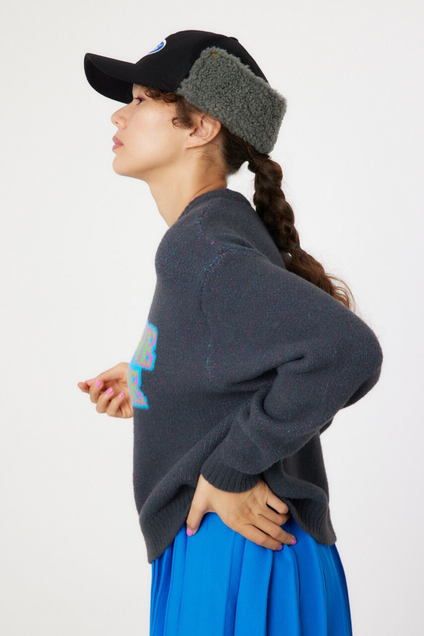 RODEO CROWNS「タイポグラフィニットトップス」|ニット・セーター|