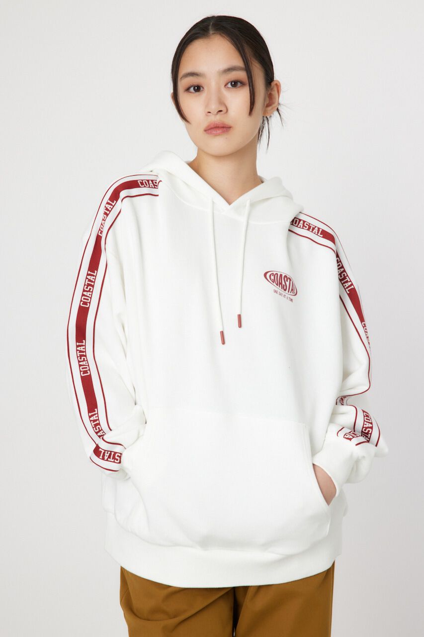 RODEO CROWNS「ラインテープパーカー」|パーカー|O/WHT1