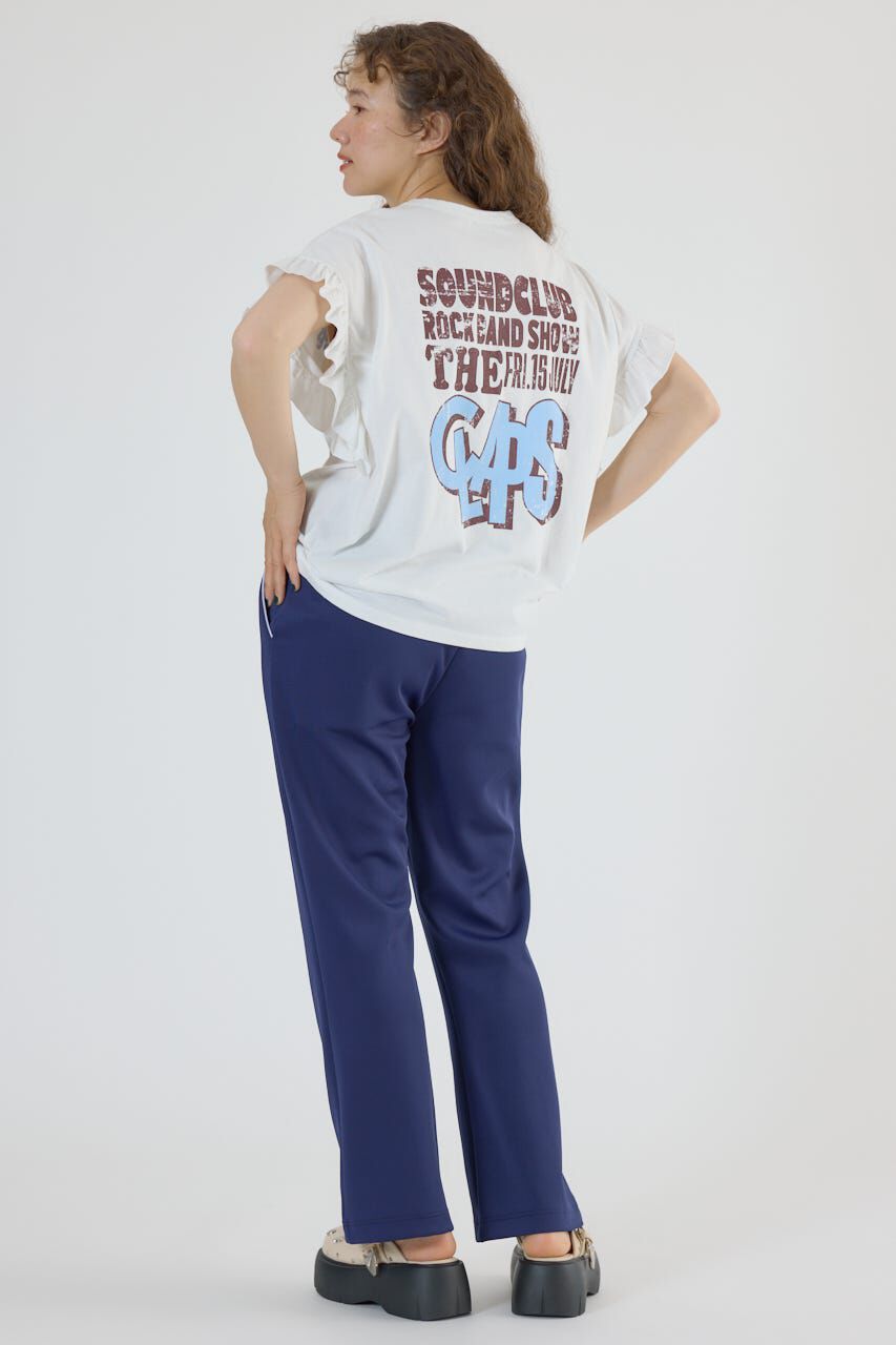 RODEO CROWNS「Vintage Graphicフリル Tシャツ」|Tシャツ・カットソー|