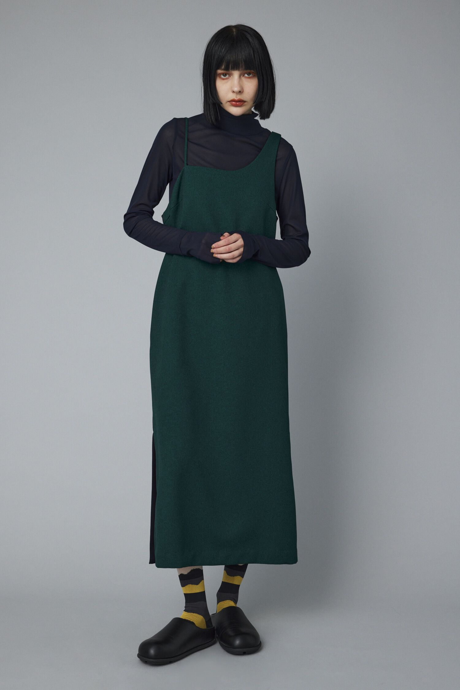 HeRIN.CYE「One shoulder dress」|ワンピース|GRN