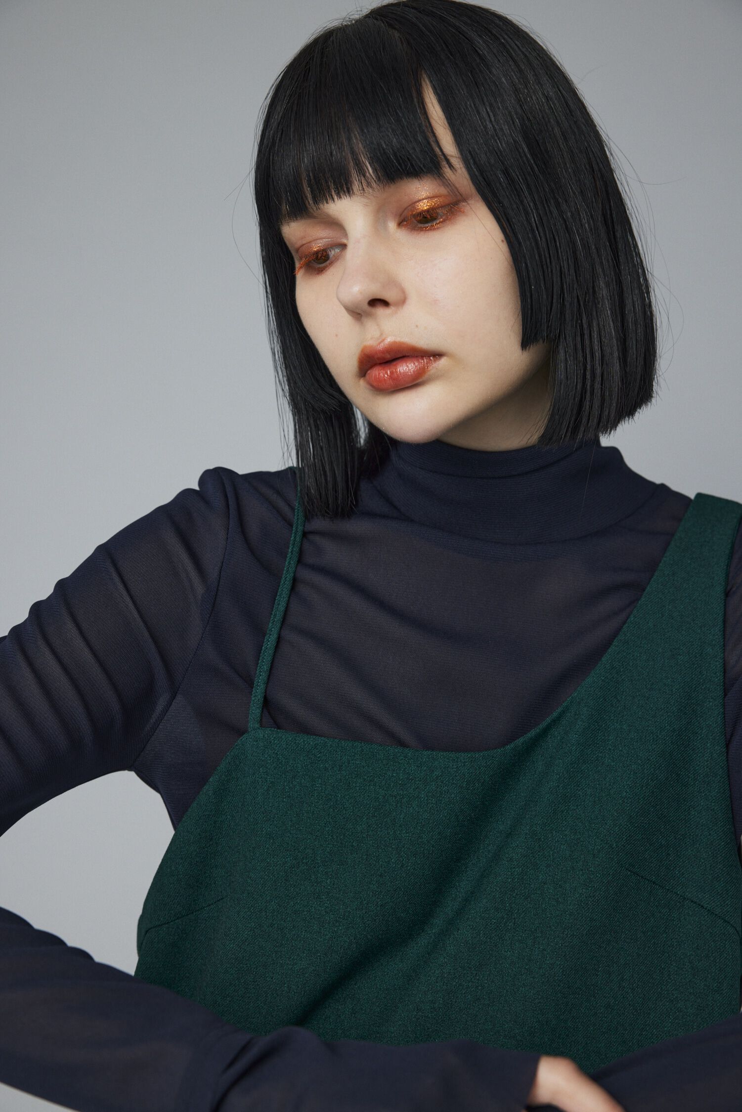 HeRIN.CYE「One shoulder dress」|ワンピース|