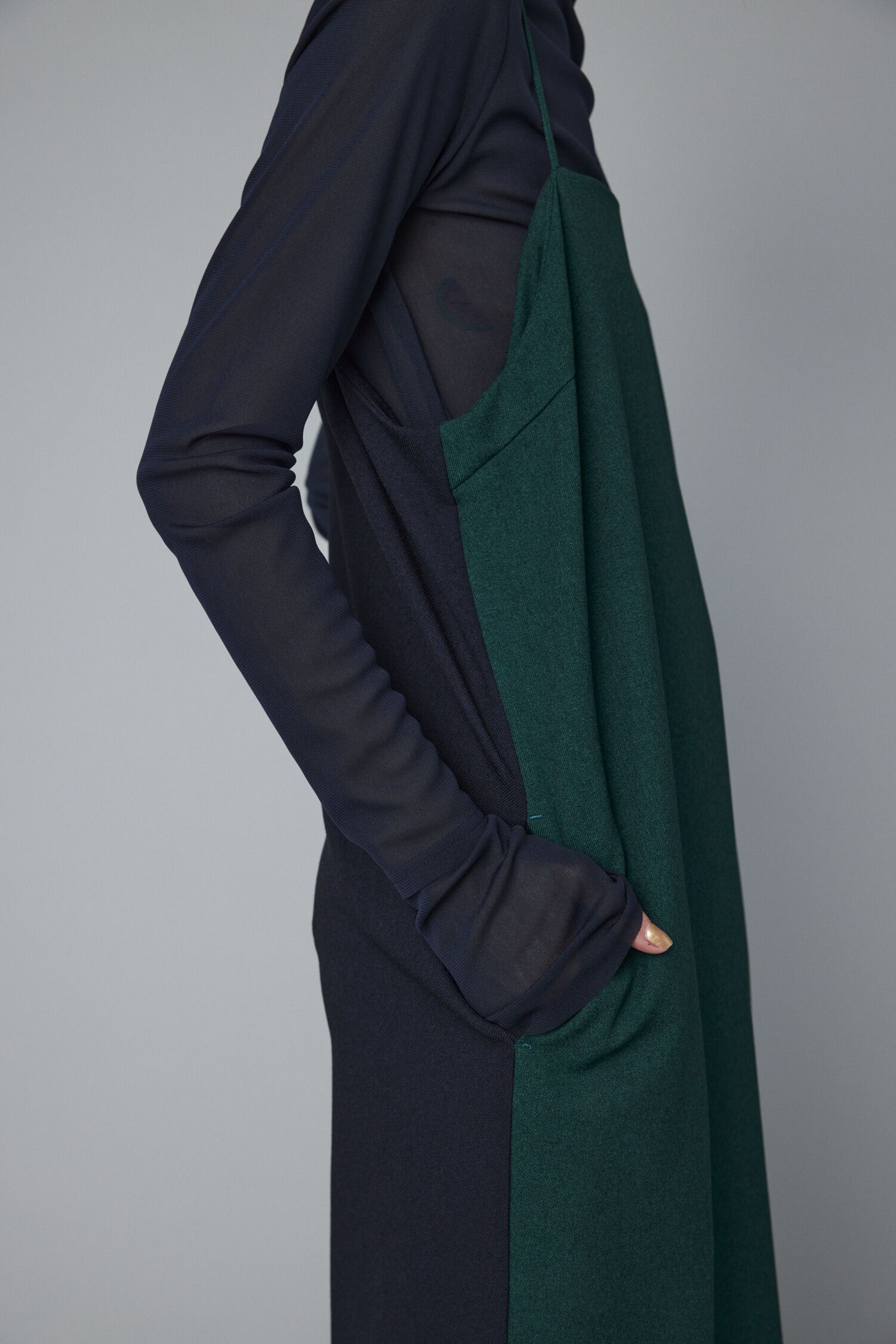 HeRIN.CYE「One shoulder dress」|ワンピース|