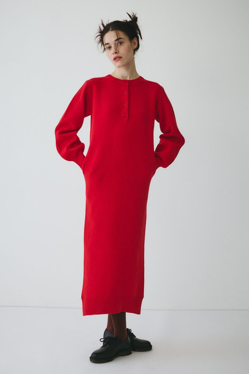 HeRIN.CYE「Layered knit dress」|ワンピース|
