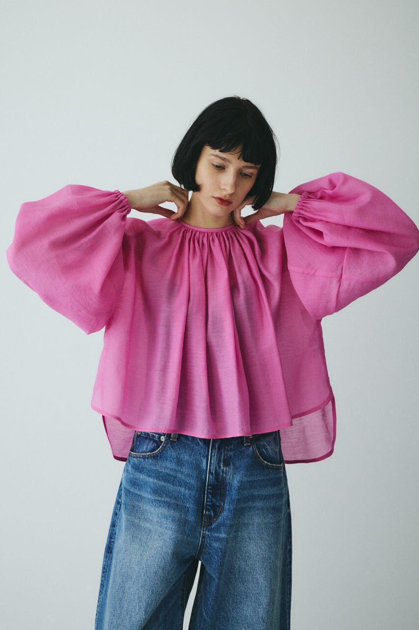 HeRIN.CYE「［予約］Volume sleeve blouse」|シャツ・ブラウス|