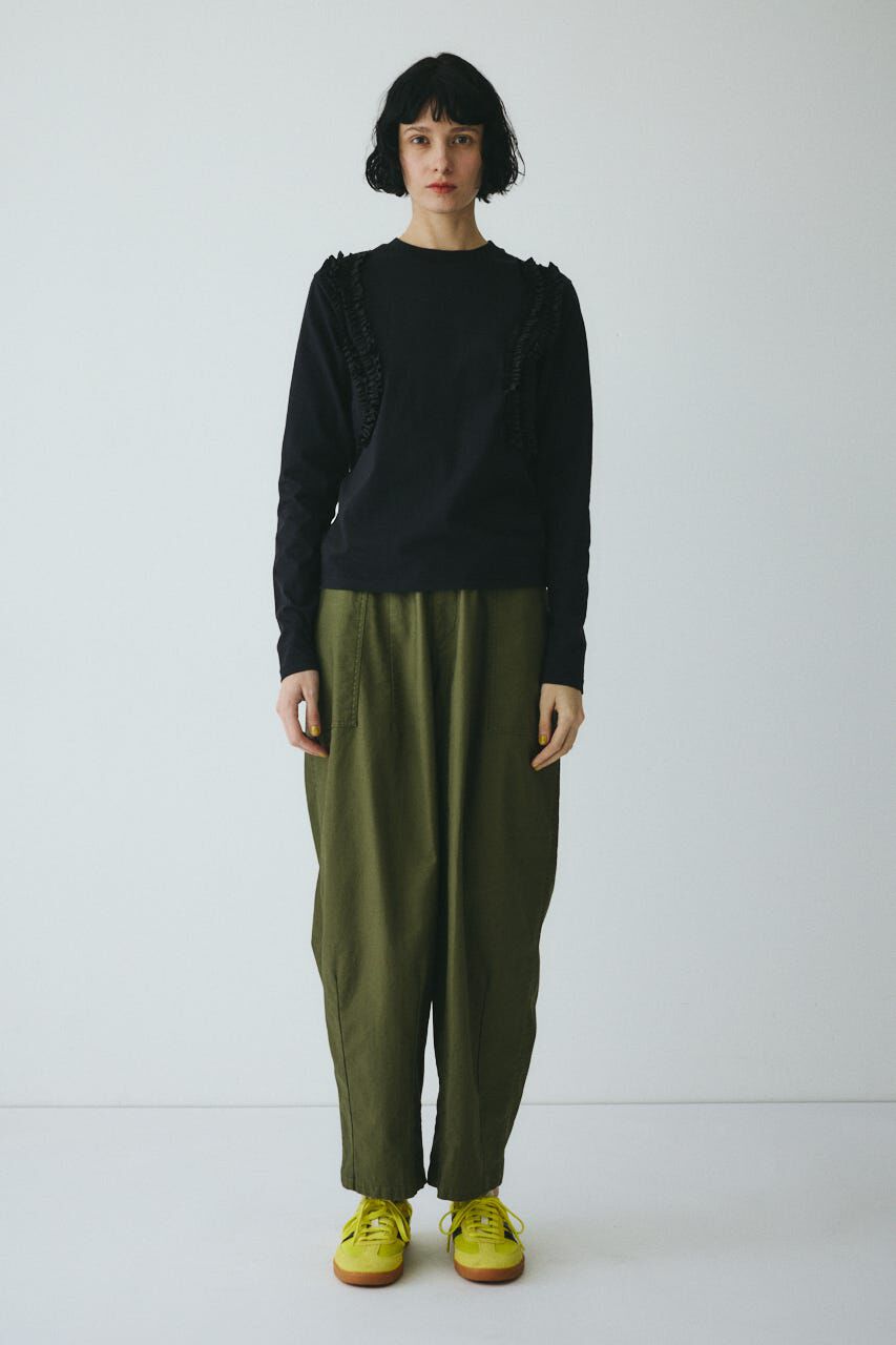 HeRIN.CYE「［予約］Wave frill cut tops」|Tシャツ・カットソー|