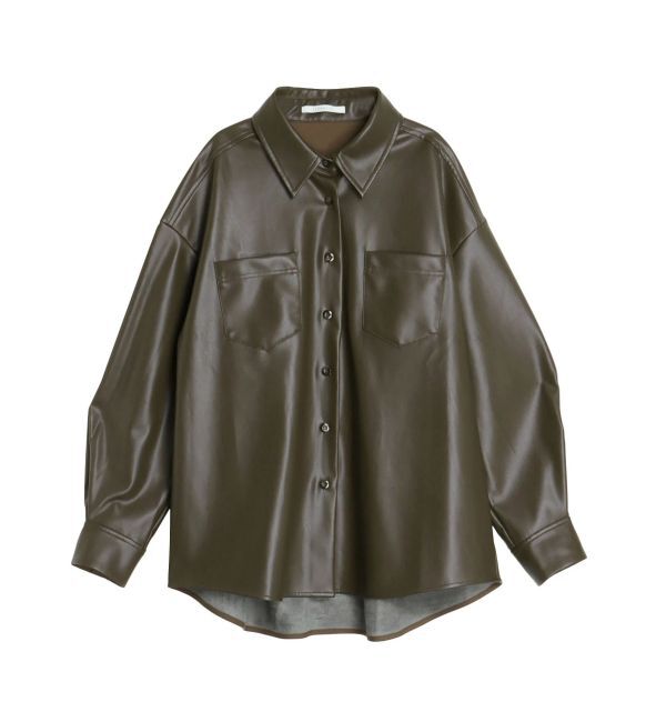 ELENDEEK「VARIETY MATERIAL OVER SH」|シャツ・ブラウス|