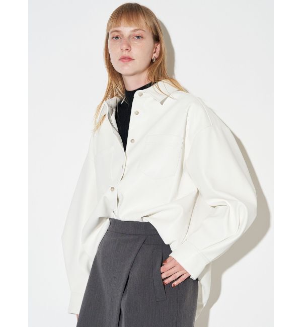 ELENDEEK「VARIETY MATERIAL OVER SH」|シャツ・ブラウス|