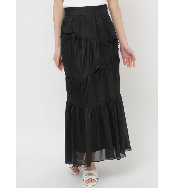 RESEXXY「ミニマルリボンマーメイドスカート」|スカート|