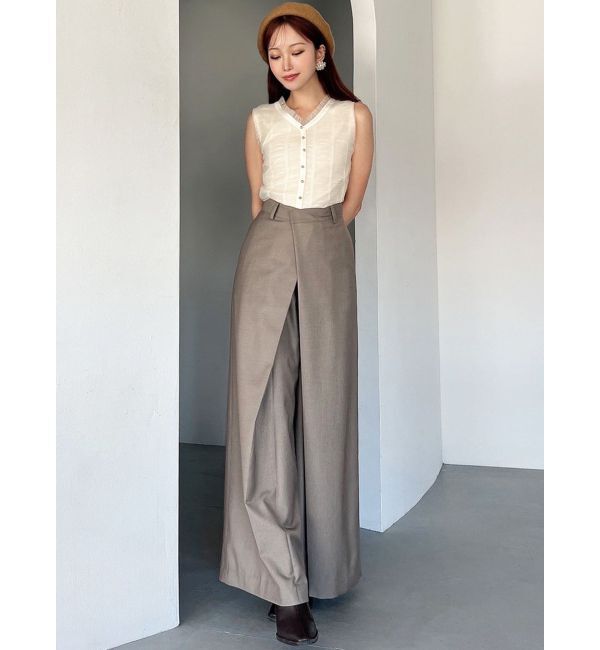 RESEXXY「フロントラップスーパーワイドパンツ」|その他|