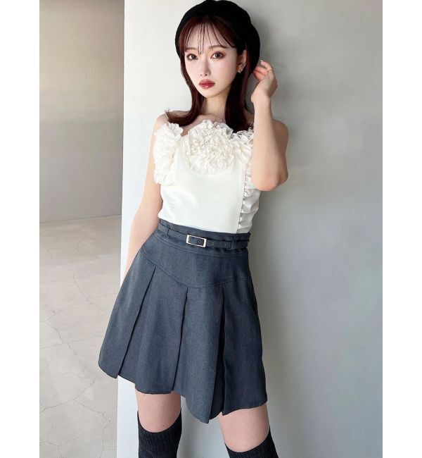 RESEXXY「プリーツミニスカート【セットアップ着用可能】」|スカート|