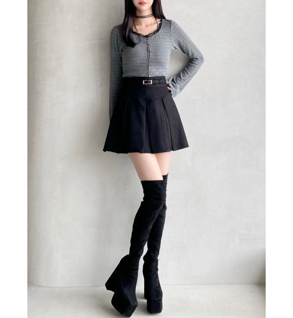 RESEXXY「プリーツミニスカート【セットアップ着用可能】」|スカート|