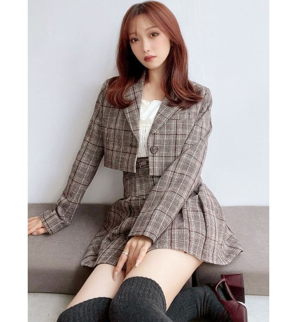 RESEXXY「プリーツミニスカート【セットアップ着用可能】」|スカート|