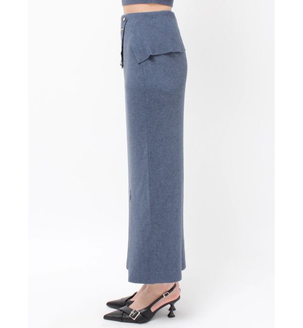 RESEXXY「ウエストデザインタイトニットスカート【セットアップ着用可能】」|スカート|