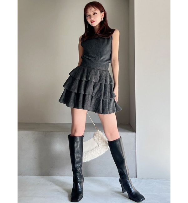 RESEXXY「スクエアトゥロングブーツ」|ロングブーツ|