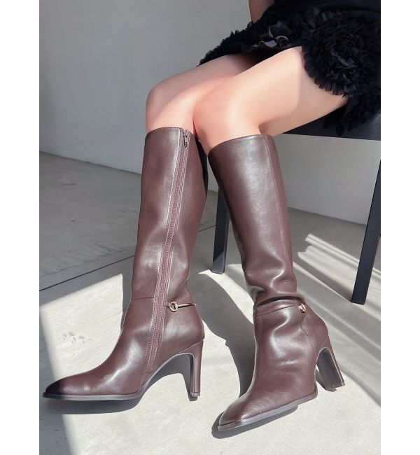 RESEXXY「スクエアトゥロングブーツ」|ロングブーツ|