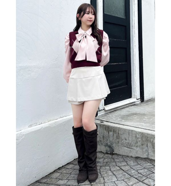 dazzlin「アーガイルニットトップス」|ニット・セーター|