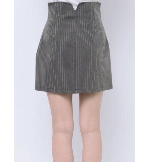 EMODA「カーブウエストミニスカート」|スカート|