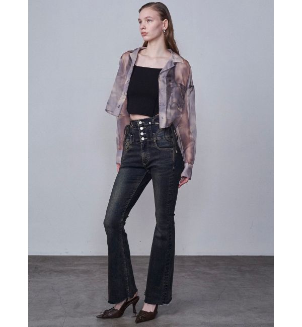 EMODA「レースアップリボンパンプス」|パンプス|