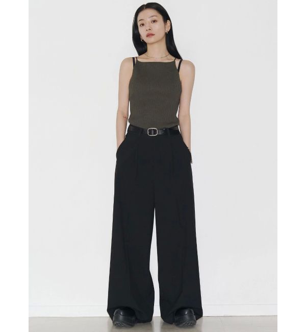 EMODA「【VEQUM】RIB HALTER NECK TOPS」|キャミソール|