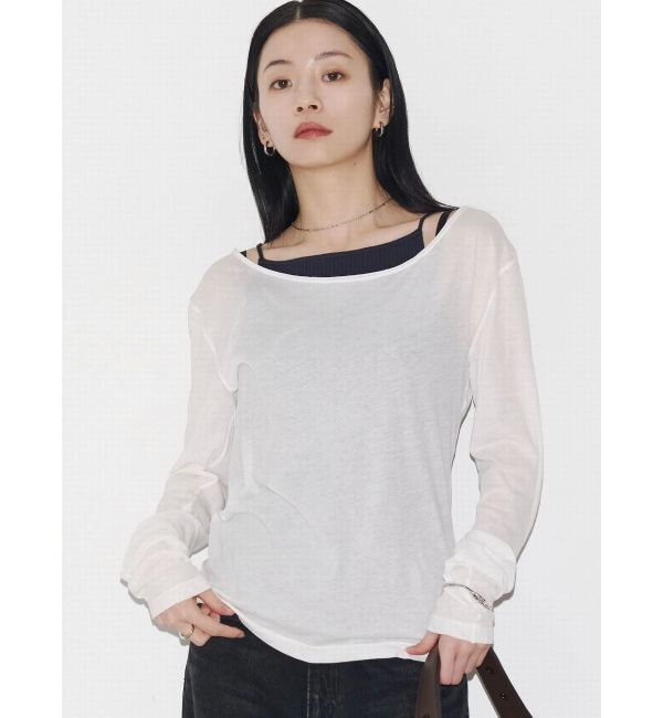 EMODA「【VEQUM】RIB HALTER NECK TOPS」|キャミソール|