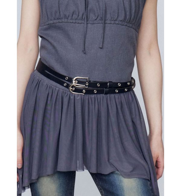 EMODA「ツインバックルロングベルト」|ベルト|