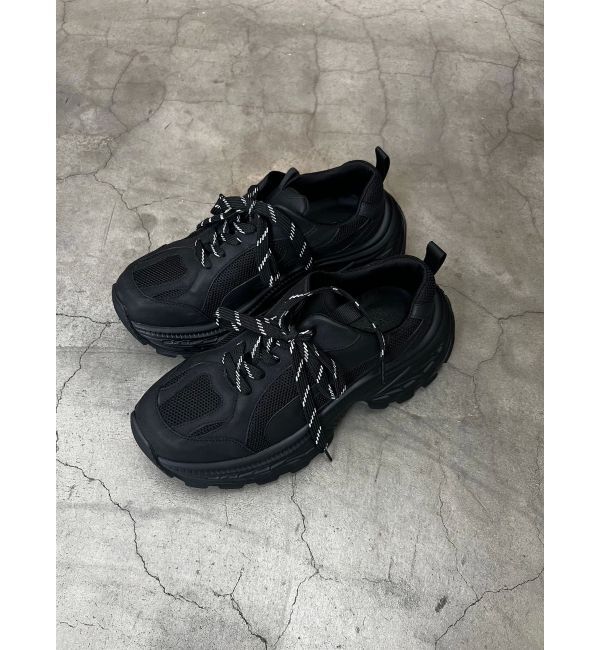 EMODA「プランプソールスニーカー」|スニーカー|ブラック