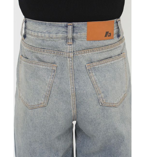 MURUA「グラデーションワイドデニム」|デニム|