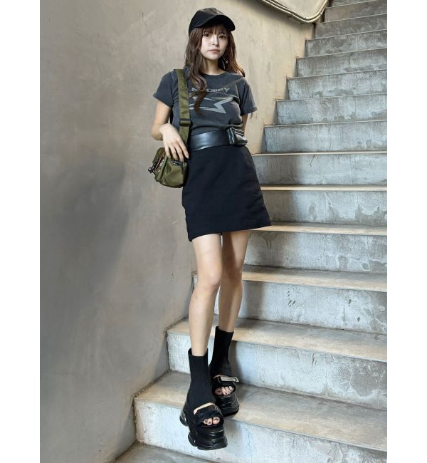 MURUA「エアプラットフォームソックサンダル」|サンダル|