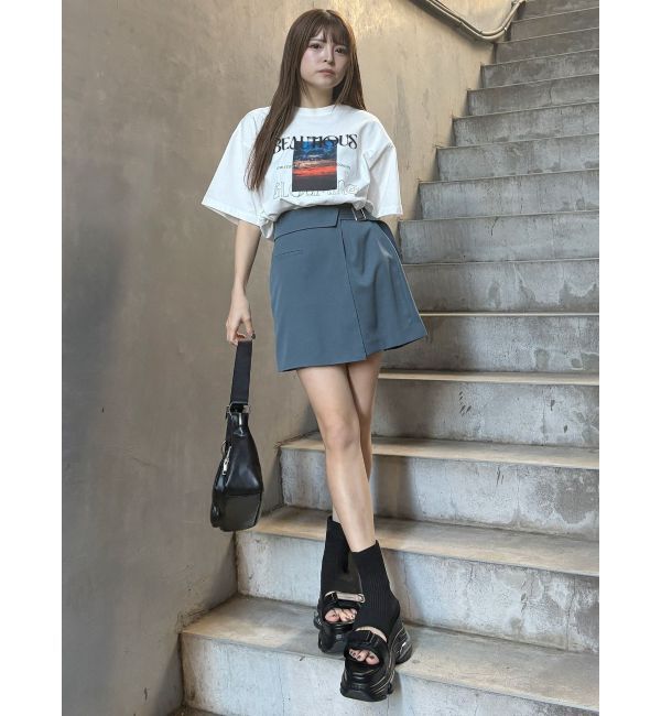 MURUA「エアプラットフォームソックサンダル」|サンダル|