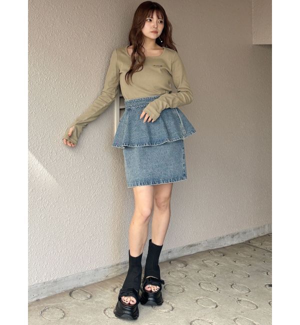 MURUA「エアプラットフォームソックサンダル」|サンダル|