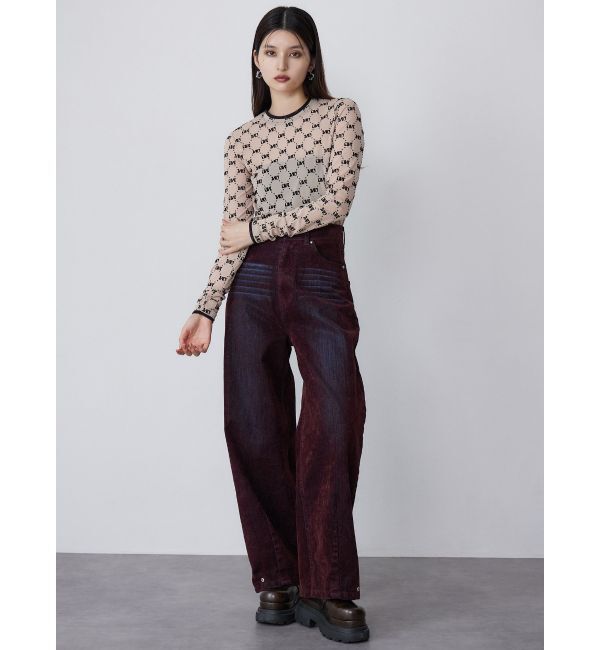 MURUA「インナーファーベルテッドクロッグス」|スリッポン|