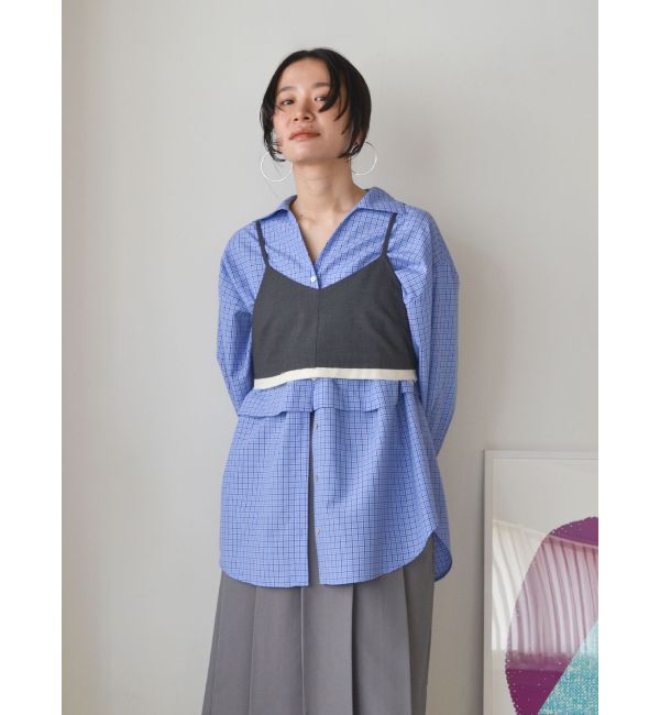 Ungrid「カットオフデザインビスチェ」|キャミソール|