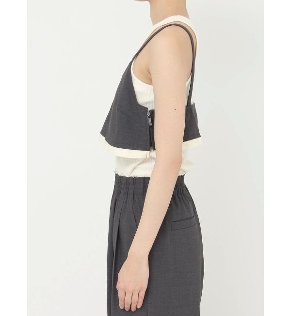Ungrid「カットオフデザインビスチェ」|キャミソール|